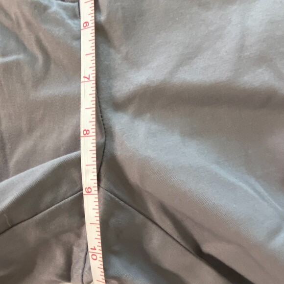 NWT Victor Alfaro Grey Cotton Blend Slim Ankle Pants Lightweight Work Slacks 6 - Picture 10 of 11